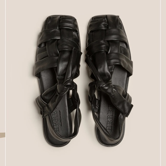 Hereu BENA
Interwoven Knotted T-bar Sandal - Picture 1 of 5